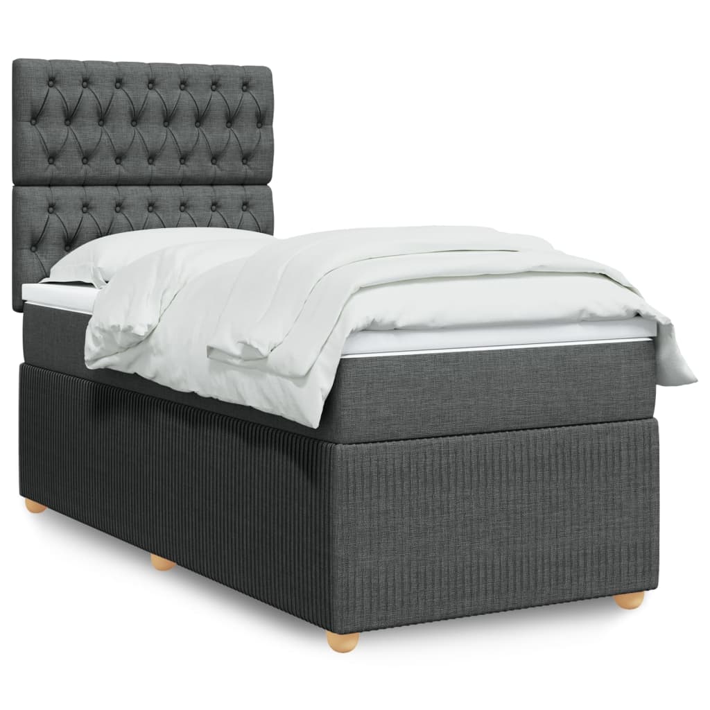 Boxspring Met Matras Stof Kleurig