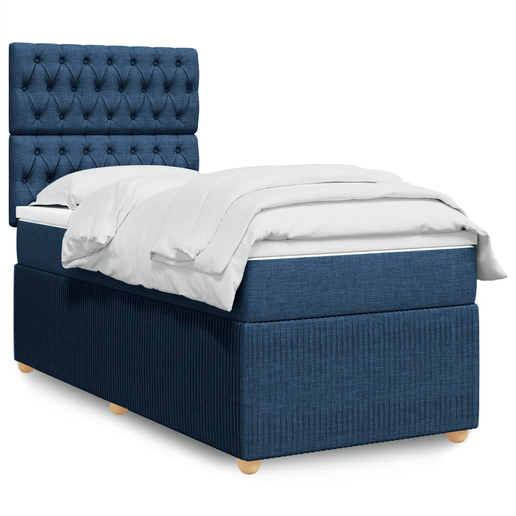 Boxspring Met Matras Stof Kleurig