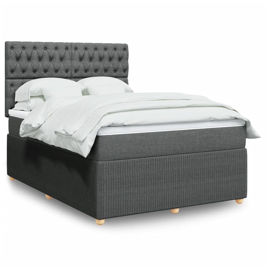Boxspring Met Matras Stof Kleurig