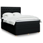 Boxspring Met Matras Stof Kleurig