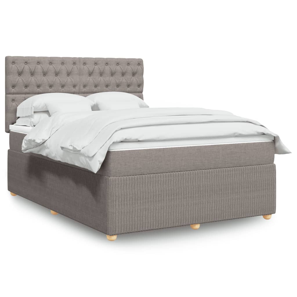 Boxspring Met Matras Stof Kleurig