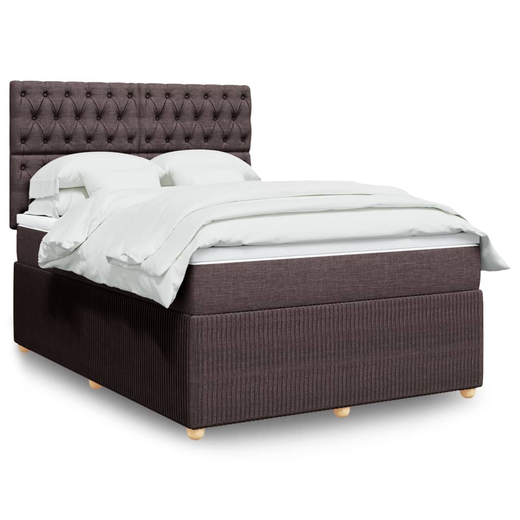 Boxspring Met Matras Stof Kleurig