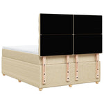 Boxspring Met Matras Stof Kleurig