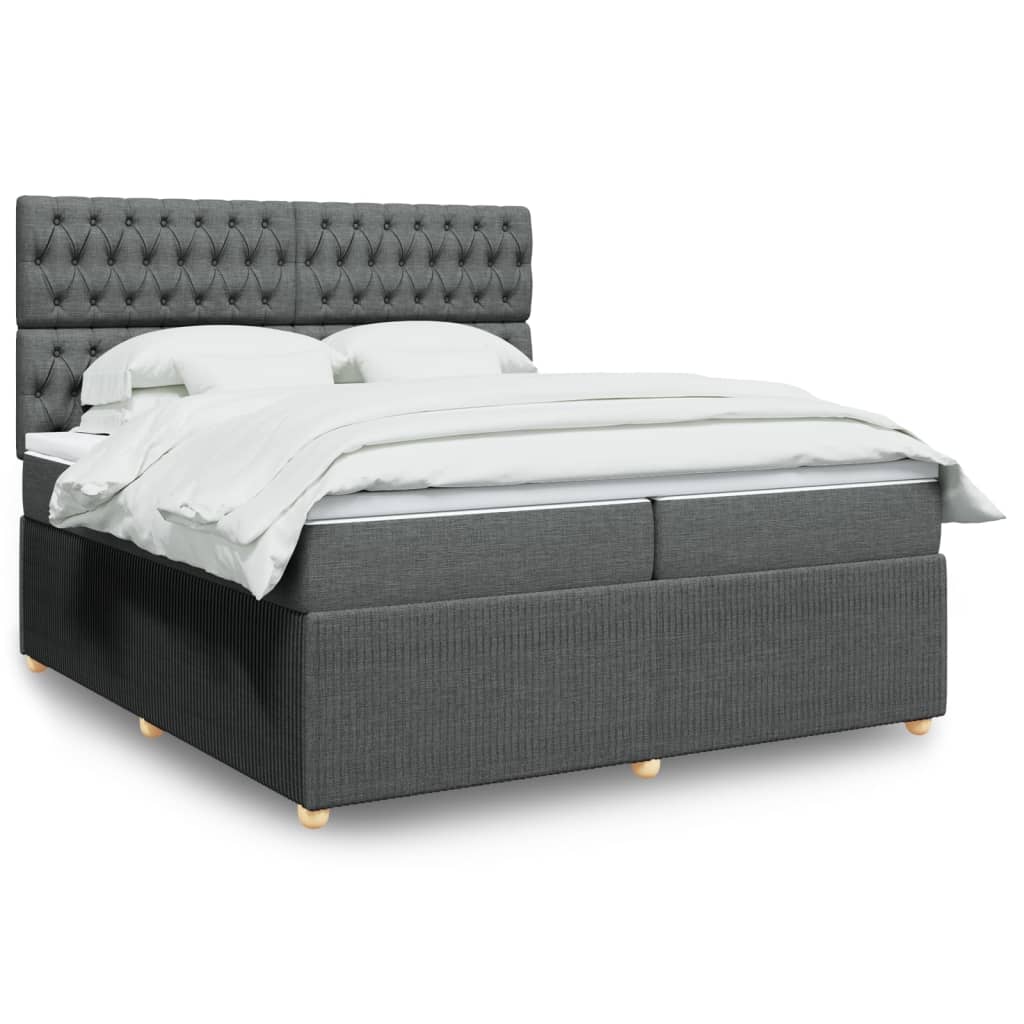Boxspring Met Matras Stof Kleurig