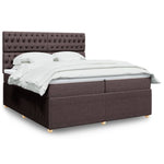 Boxspring Met Matras Stof Kleurig