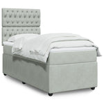 Boxspring Met Matras Fluweel