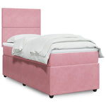 Boxspring Met Matras Fluweel