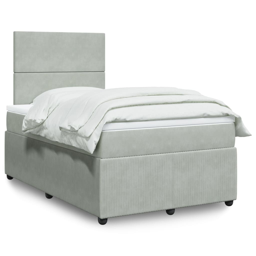 Boxspring Met Matras Fluweel