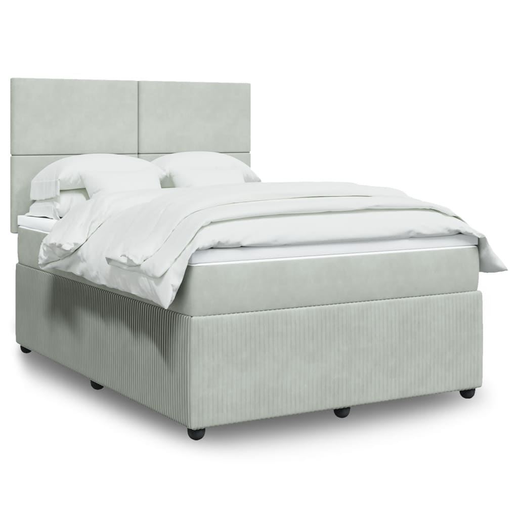 Boxspring Met Matras Fluweel