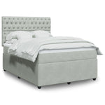 Boxspring Met Matras Fluweel
