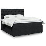 Boxspring Met Matras Fluweel