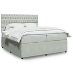 Boxspring Met Matras Fluweel