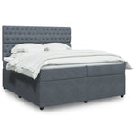Boxspring Met Matras Fluweel