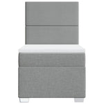 Boxspring Met Matras Stof