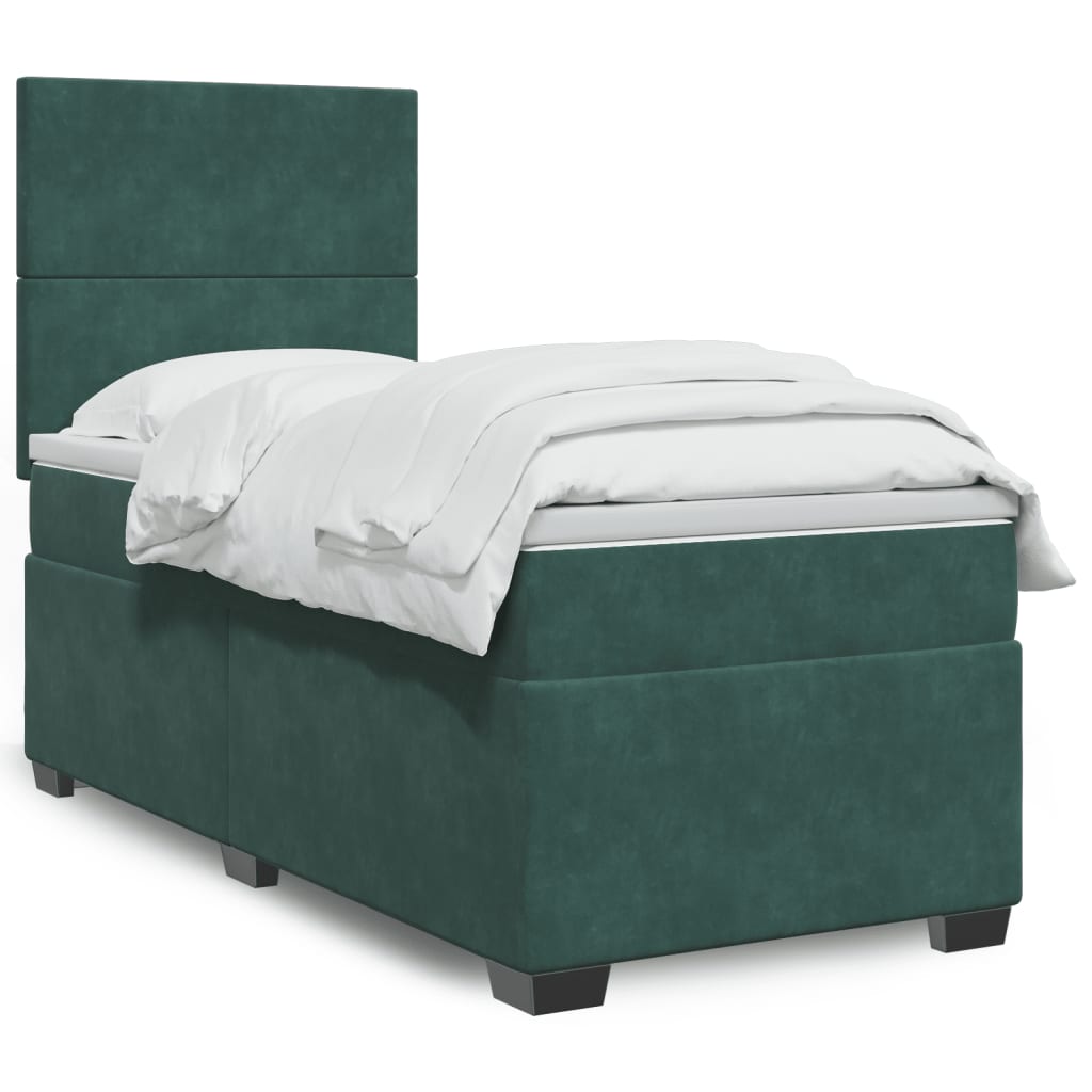 Boxspring Met Matras Fluweel