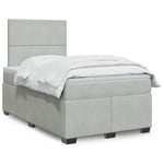 Boxspring Met Matras Fluweel