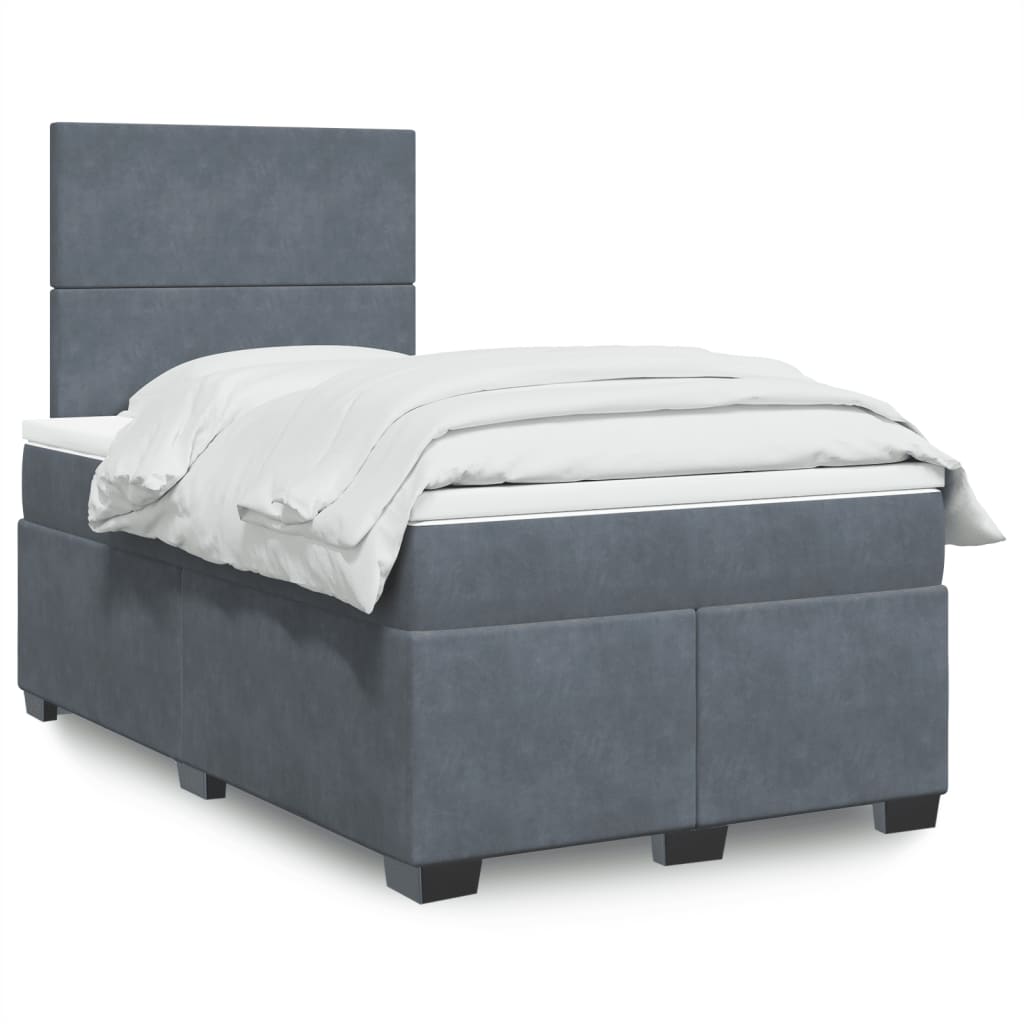 Boxspring Met Matras Fluweel