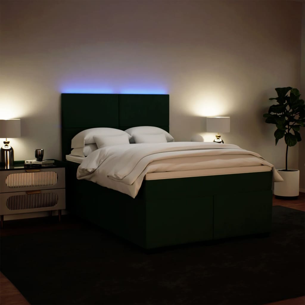 Boxspring Met Matras Fluweel