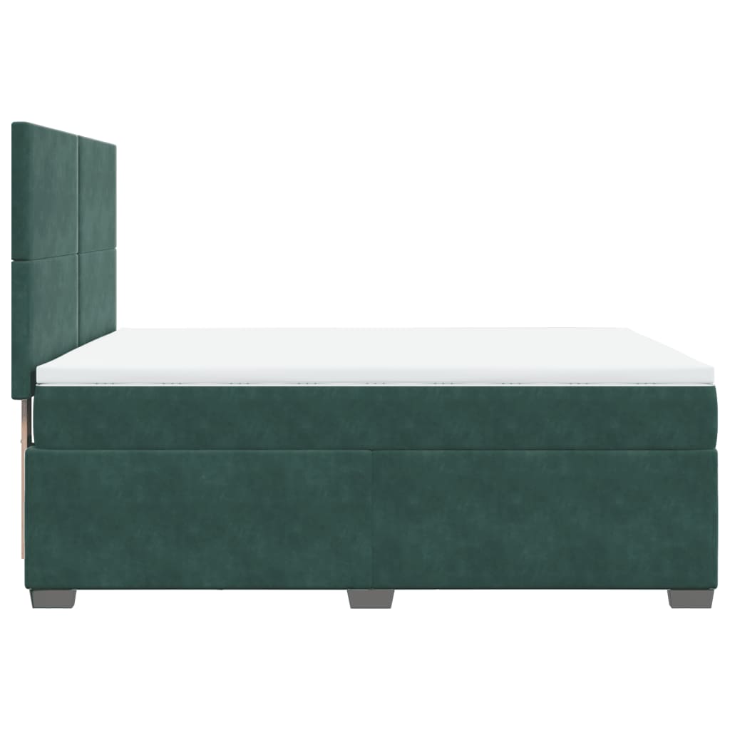 Boxspring Met Matras Fluweel