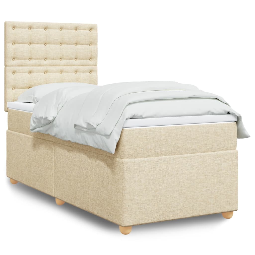 Boxspring Met Matras Stof