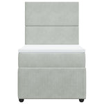Boxspring Met Matras Fluweel