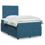 Boxspring Met Matras Fluweel