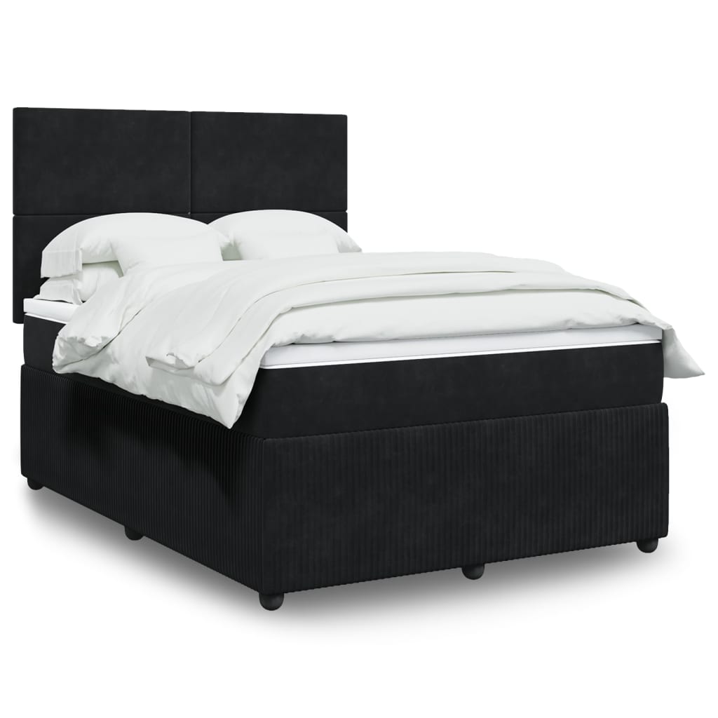 Boxspring Met Matras Fluweel