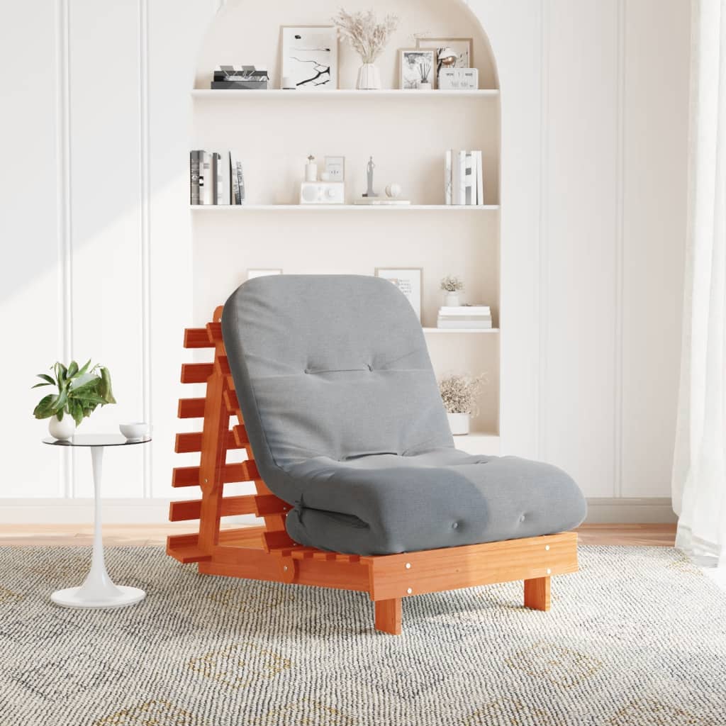 Futon Slaapbank Met Matras Grenenhout