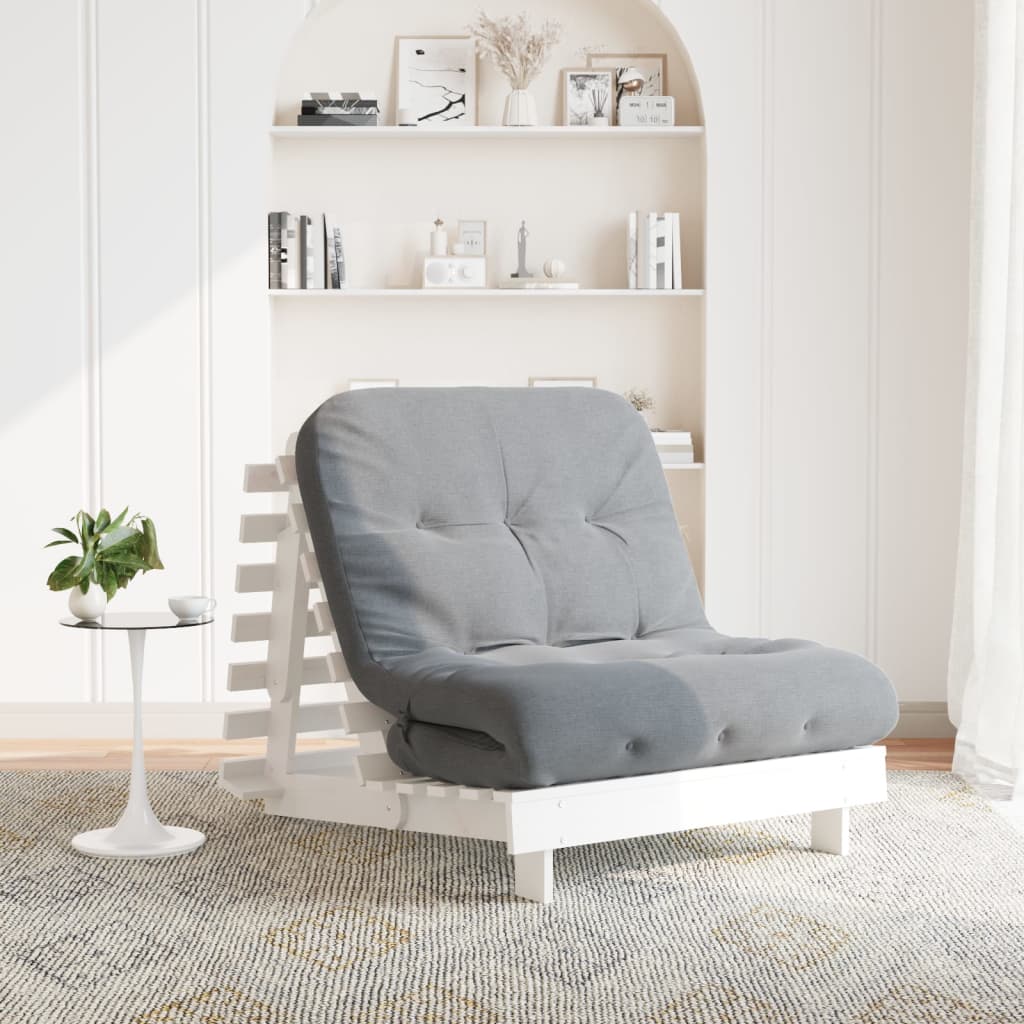 Futon Slaapbank Met Matras Grenenhout