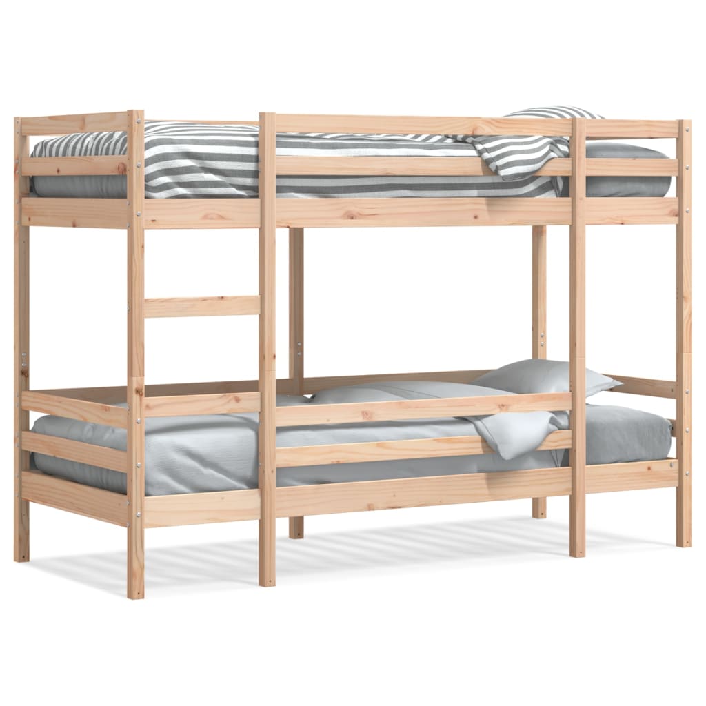 Stapelbedframe Zonder Matras Massief Grenenhout