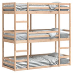 Stapelbed 3-Persoons Massief Grenenhout