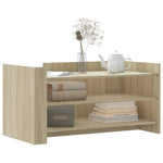 Salontafel Bewerkt Hout Kleurig