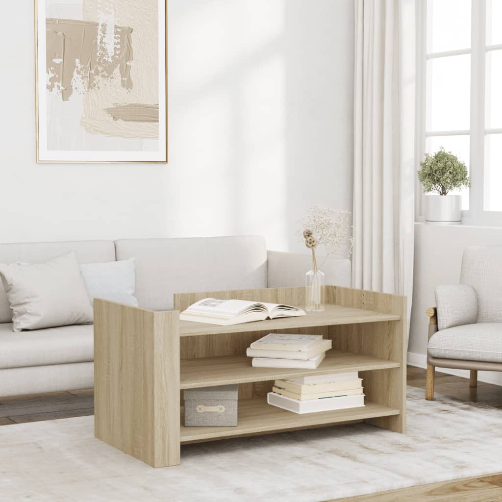 Salontafel Bewerkt Hout Kleurig