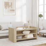 Salontafel Bewerkt Hout Kleurig
