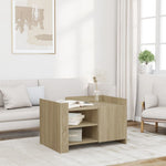 Salontafel Bewerkt Hout