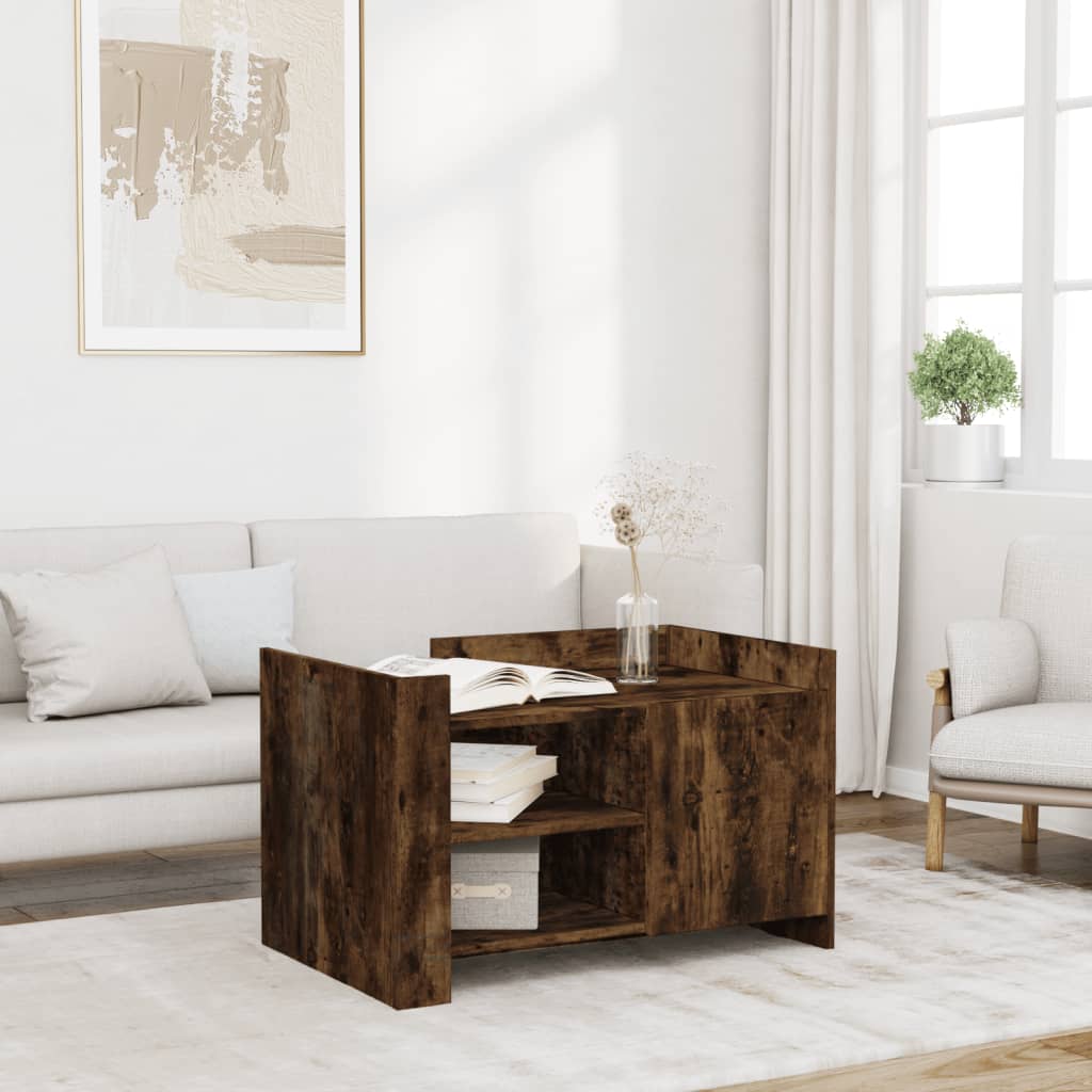 Salontafel Bewerkt Hout
