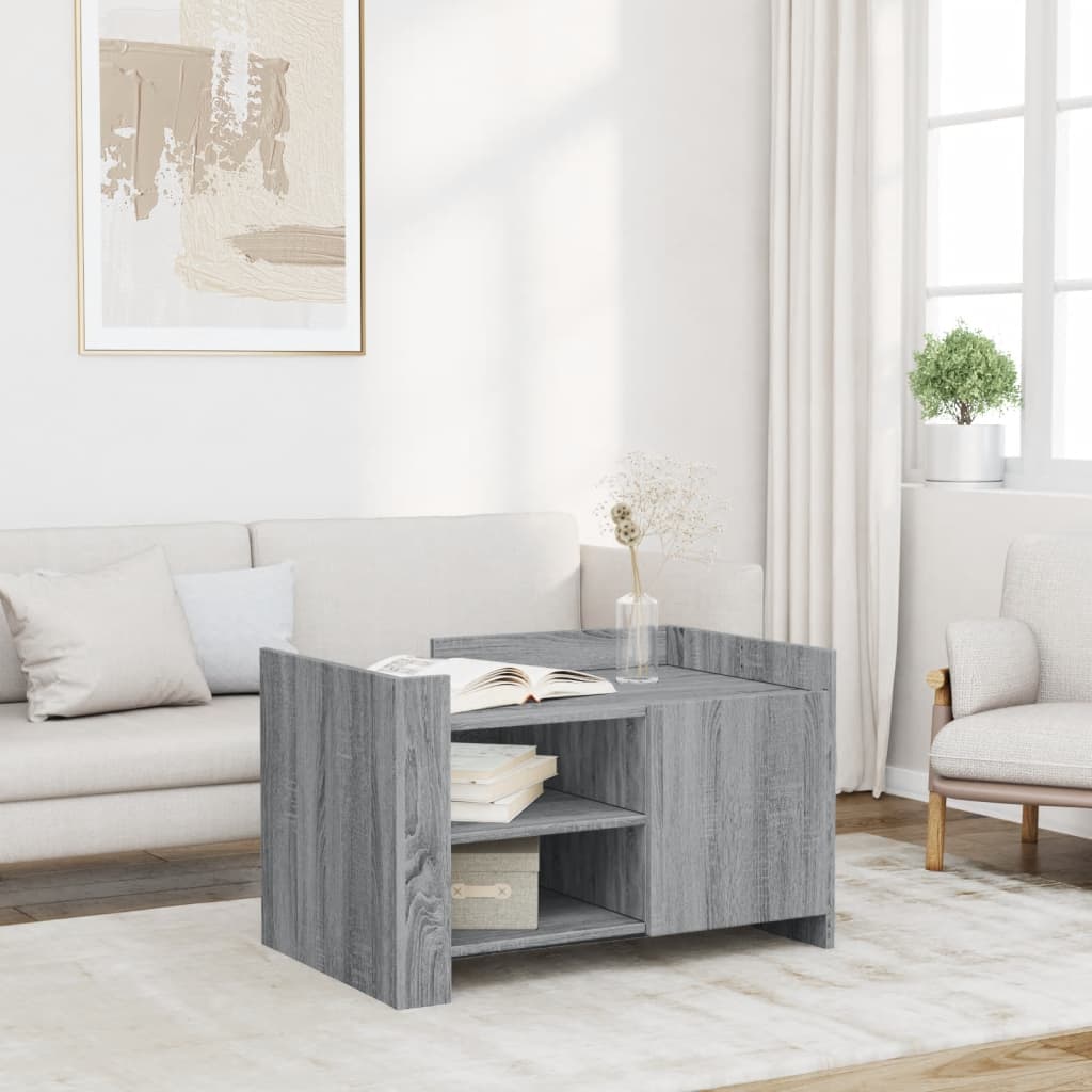 Salontafel Bewerkt Hout