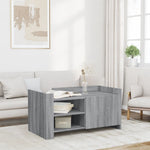 Salontafel Bewerkt Hout