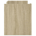 Tv-Meubel 80X35X40 Cm Bewerkt Hout Kleurig