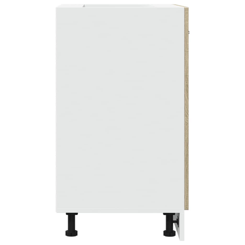 Onderkast 60X46X81,5 Cm Bewerkt Hout Kleurig