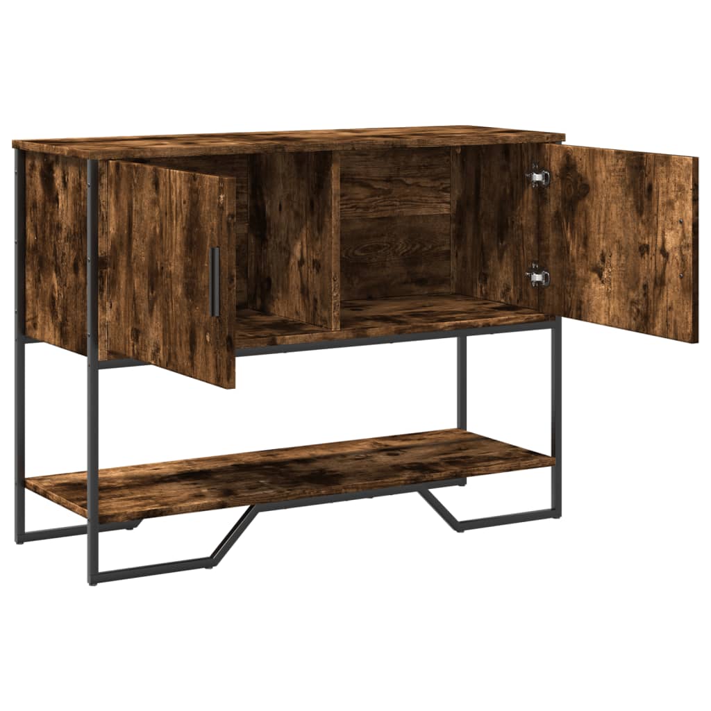 Wandtafel 100X35X74,5 Cm Bewerkt Hout Kleurig