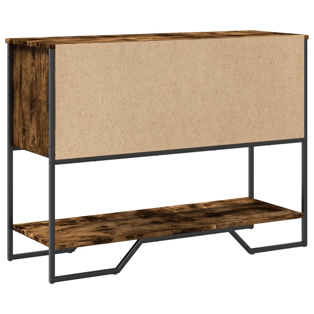 Wandtafel 100X35X74,5 Cm Bewerkt Hout Kleurig