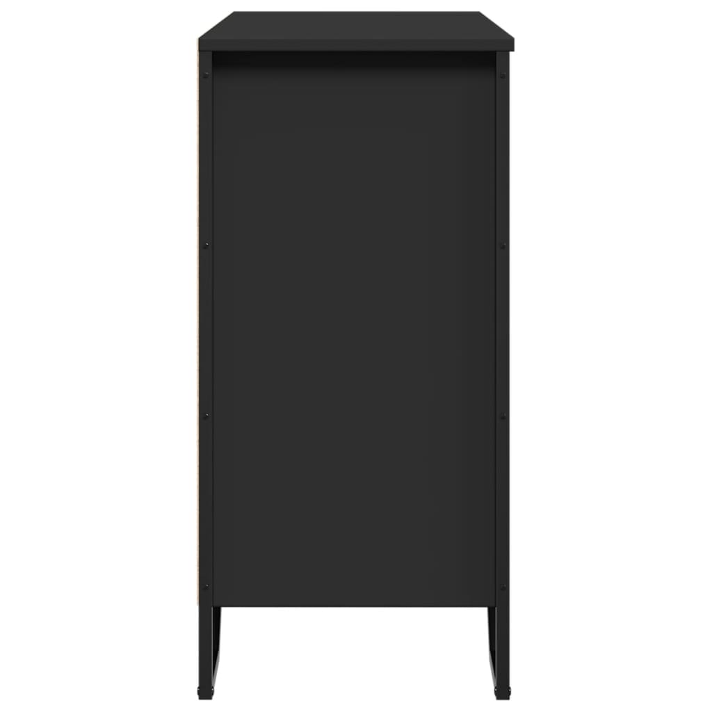 Dressoir 78X35,5X74,5 Cm Bewerkt Hout