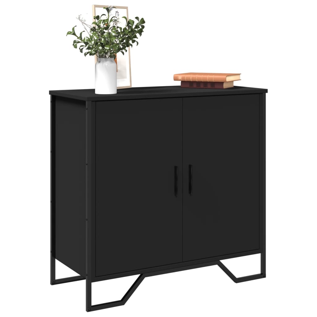 Dressoir 78X35,5X74,5 Cm Bewerkt Hout