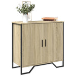 Dressoir 78X35,5X74,5 Cm Bewerkt Hout