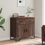Dressoir 79.5X35,5X74,5 Cm Bewerkt Hout