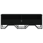 Tv-Meubel 122X34X41 Cm Bewerkt Hout