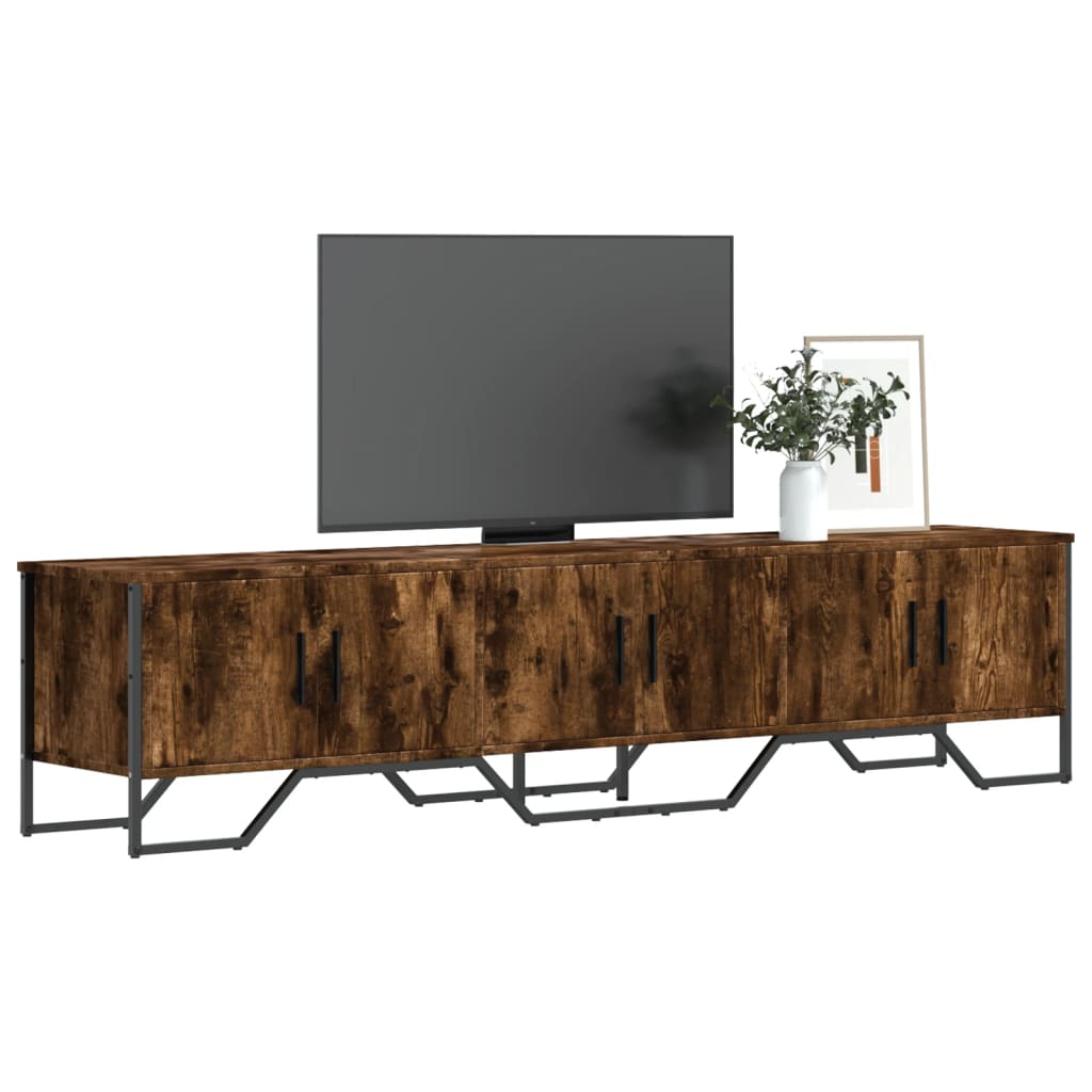 Tv-Meubel 180X34X41 Cm Bewerkt Hout Ig