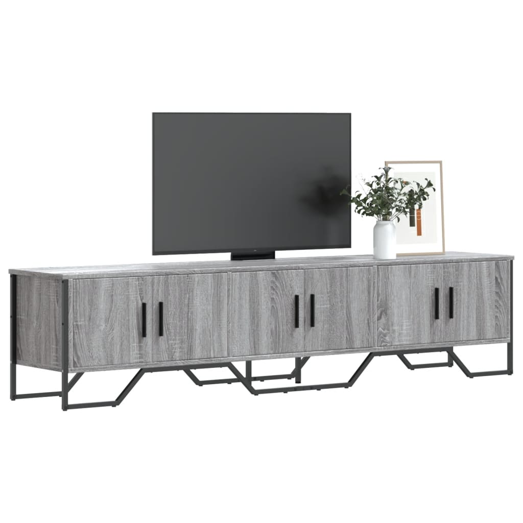 Tv-Meubel 180X34X41 Cm Bewerkt Hout Ig