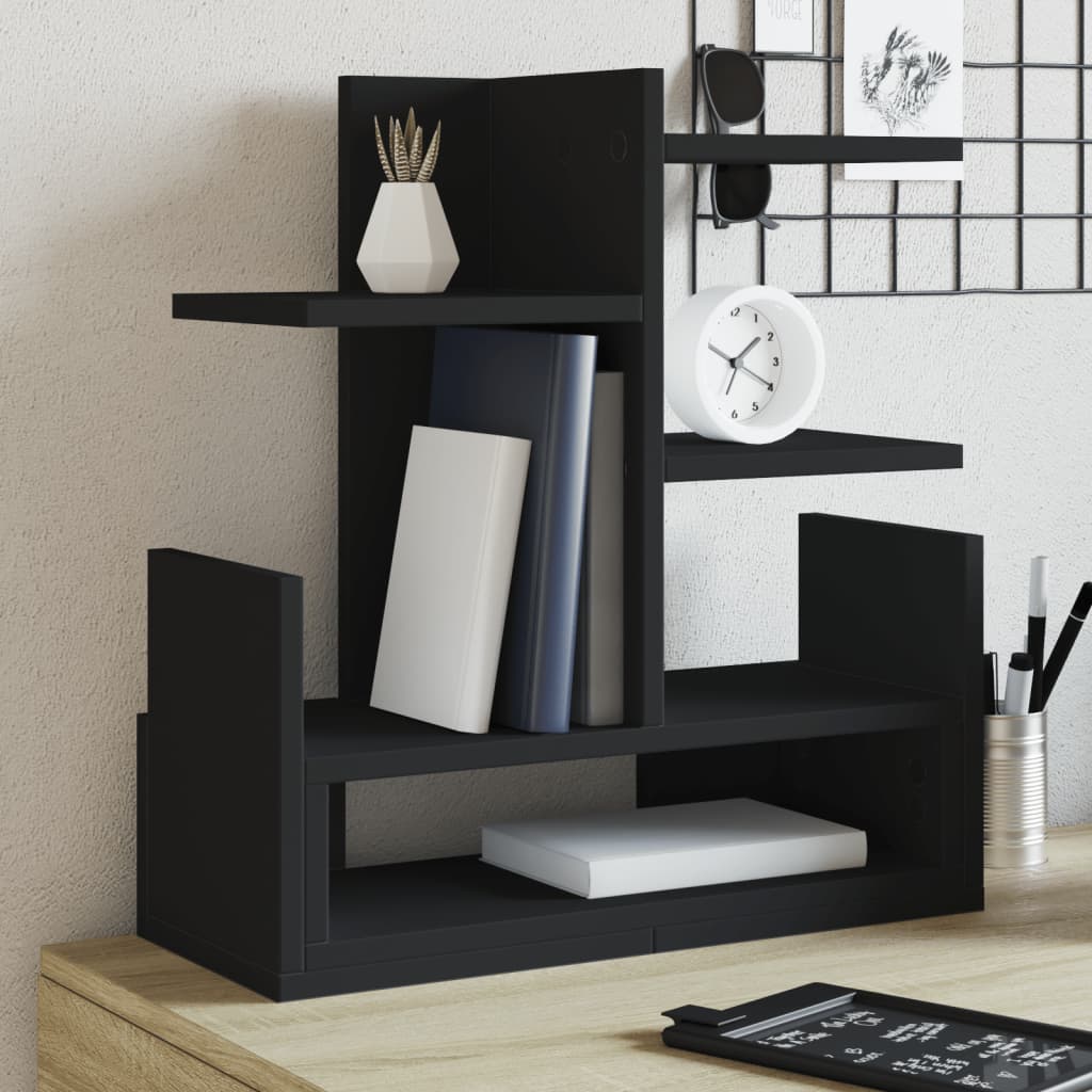 Bureau Organiser 49X20X52,5 Cm Bewerkt Hout Kleurig